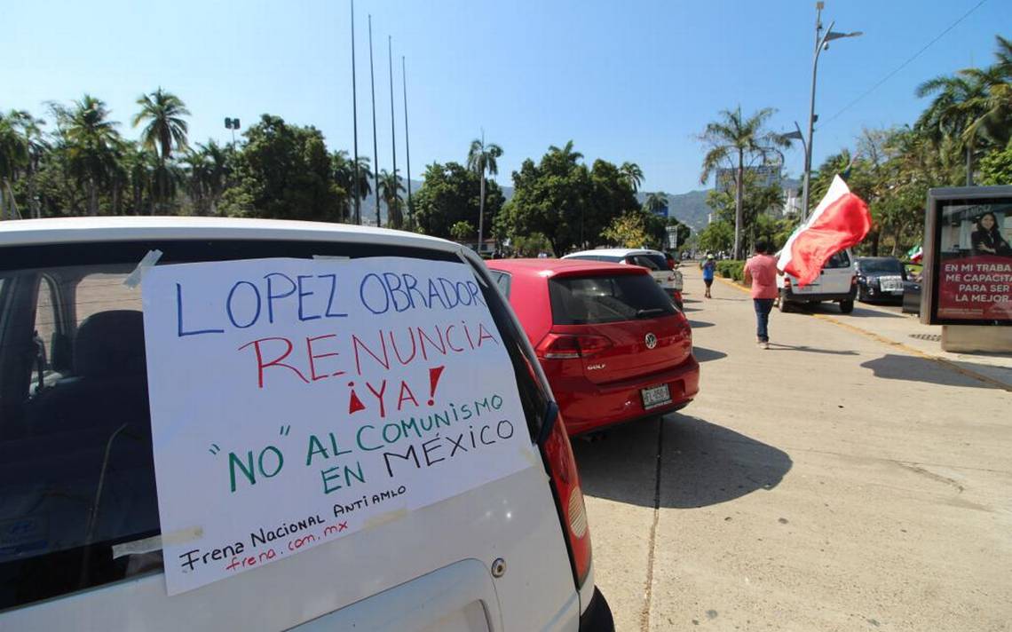 Realizan segunda caravana Anti AMLO en Acapulco presidente andres