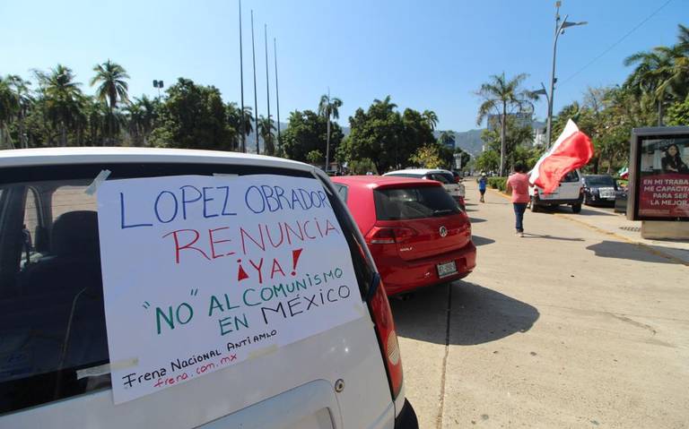 Realizan segunda caravana Anti AMLO en Acapulco presidente andres